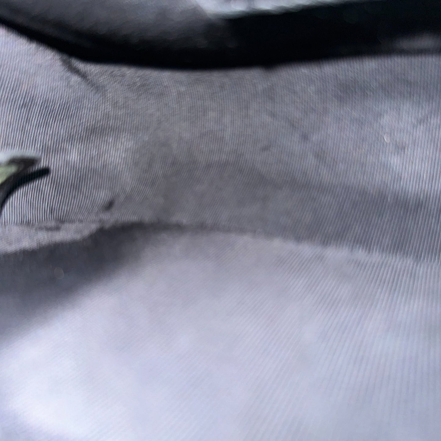 *Calfskin, Like New* Boy Small Chevron Calfskin Leboy Black RSHW No 22