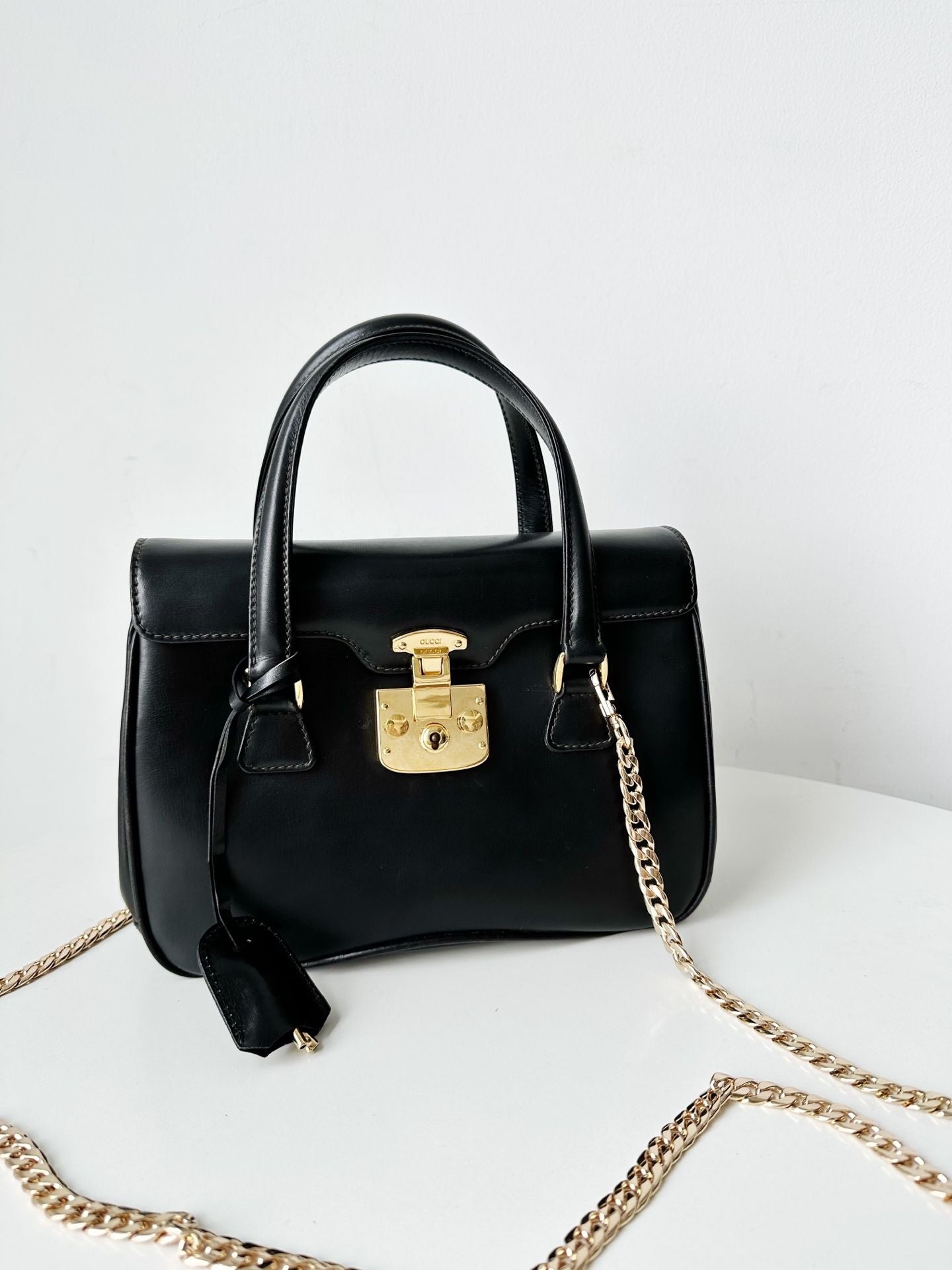 Gucci Padlock bag Black **cm