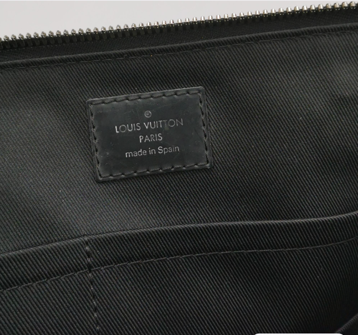 Preloved Louis Vuitton (LV)Porte-Documents Jour bag Black 36cm 250327781122850