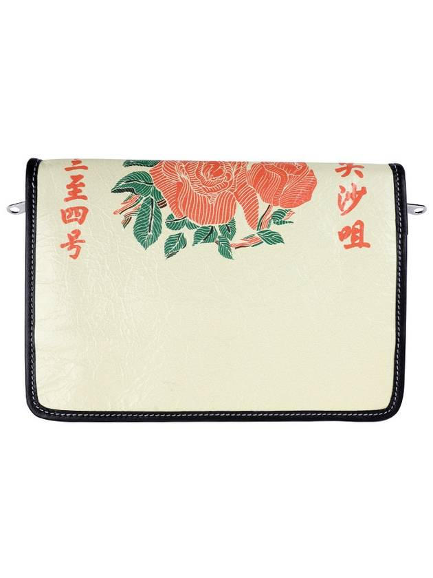 Luxury Balenciaga  Hong Kong Graphic Clutch Bag Beige