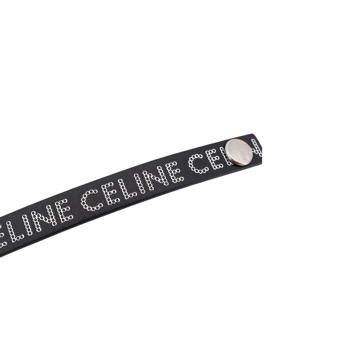 Leather Logo Bracelet