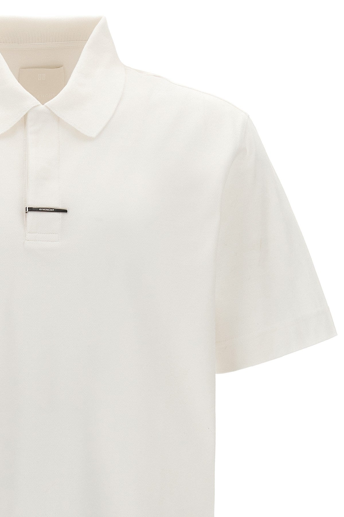 Givenchy Men Metal Clip Polo Shirt