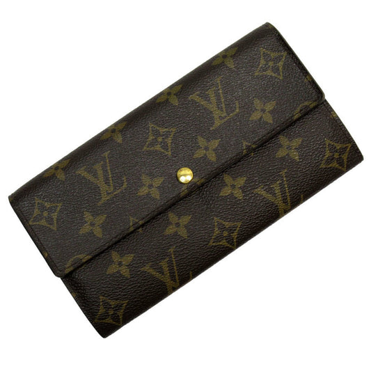 Louis Vuitton  Monogram Long Wallet (Bi-Fold)