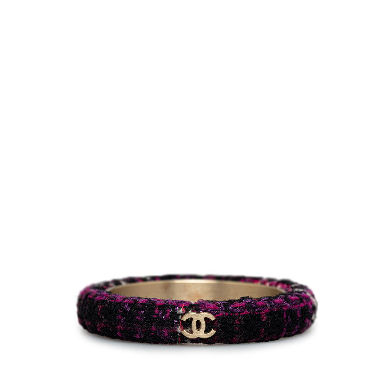 Chanel Coco Bangle Pearl Gold Twid   Chanel