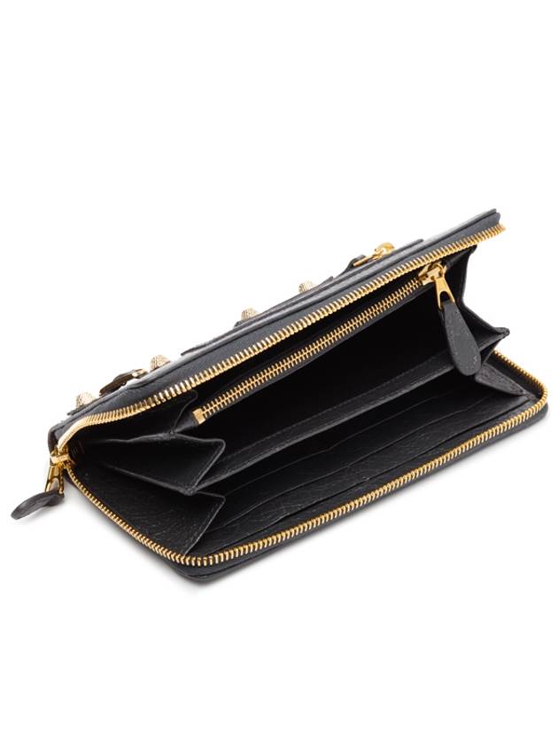 Luxury Balenciaga  Giant Continental Long Wallet Grey