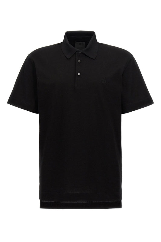 Givenchy Men Logo Embroidery Polo Shirt