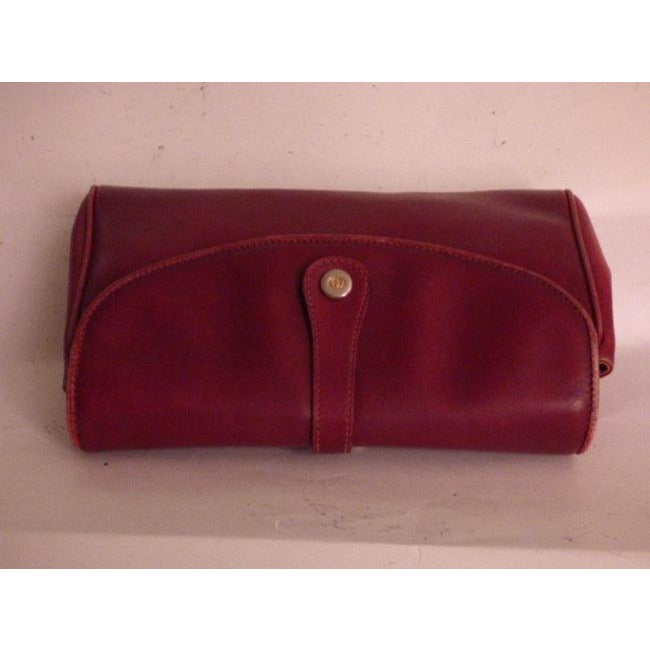 Gucci Vintage Burgundy Leather Shoulder Bag/Clutch