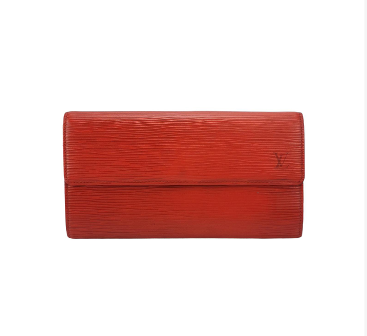 Preloved Louis Vuitton (LV)  Wallet 1995year red 24062178756620