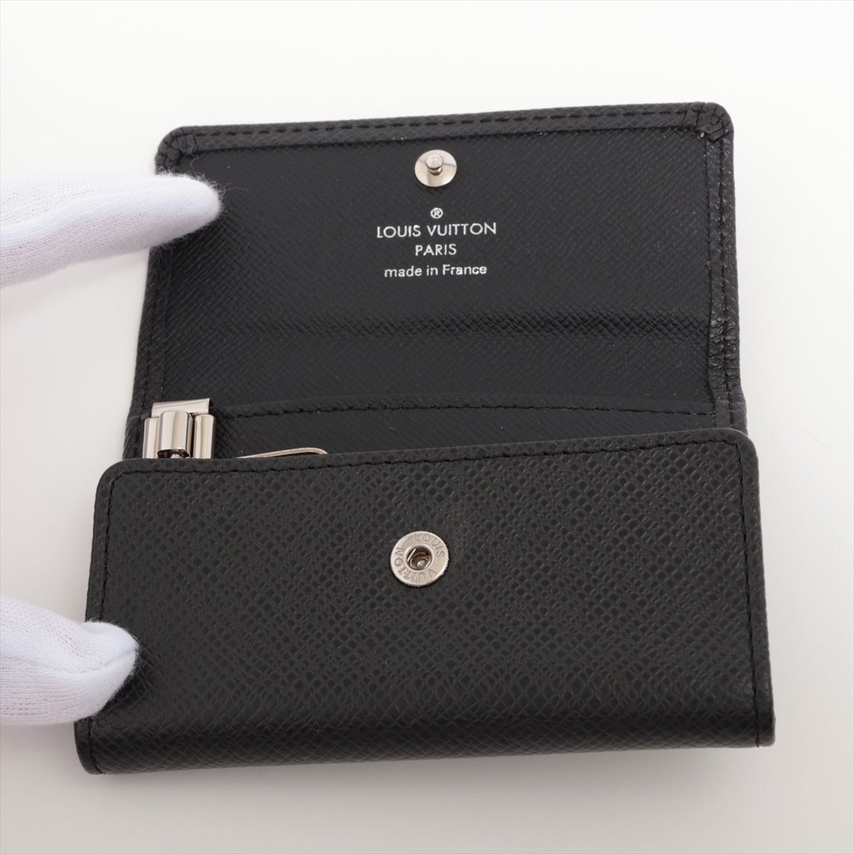 Louis Vuitton Taiga Multicle 6 M30500 Noir Keycase