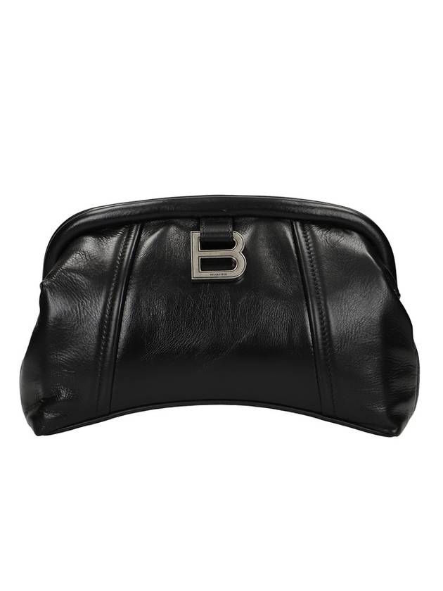 Luxury Balenciaga  Editor XS Clutch Bag Black