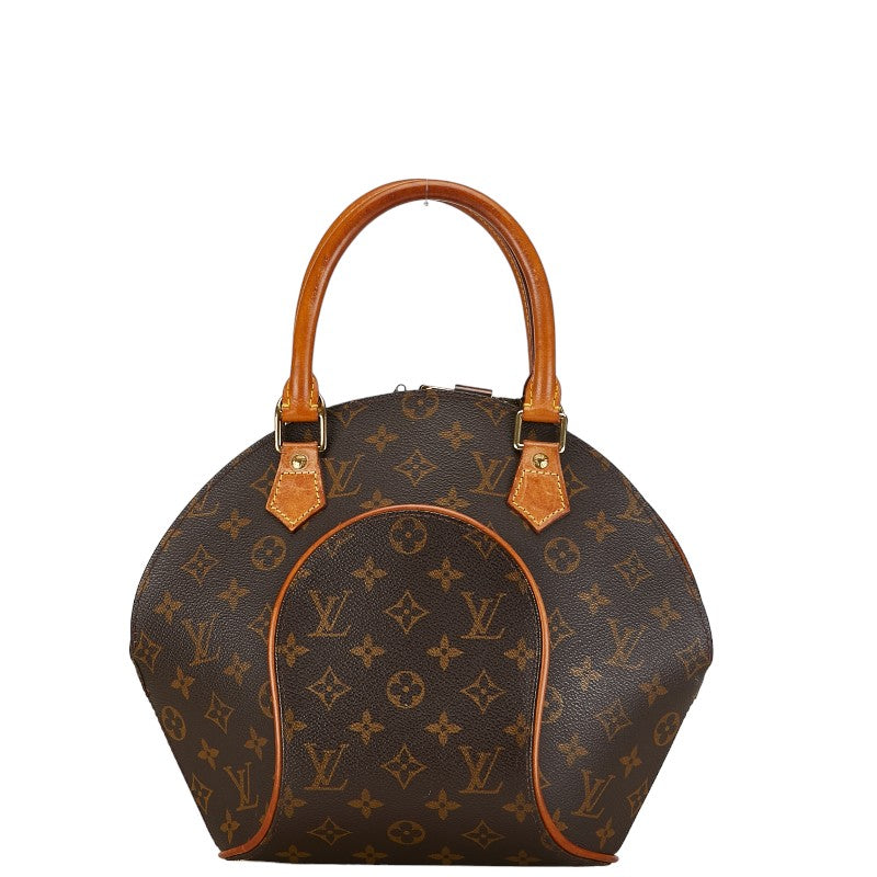 Louis Vuitton Monogram Ellipse PM Handbag 2WAY M51127 Brown PVC Leather  Louis Vuitton