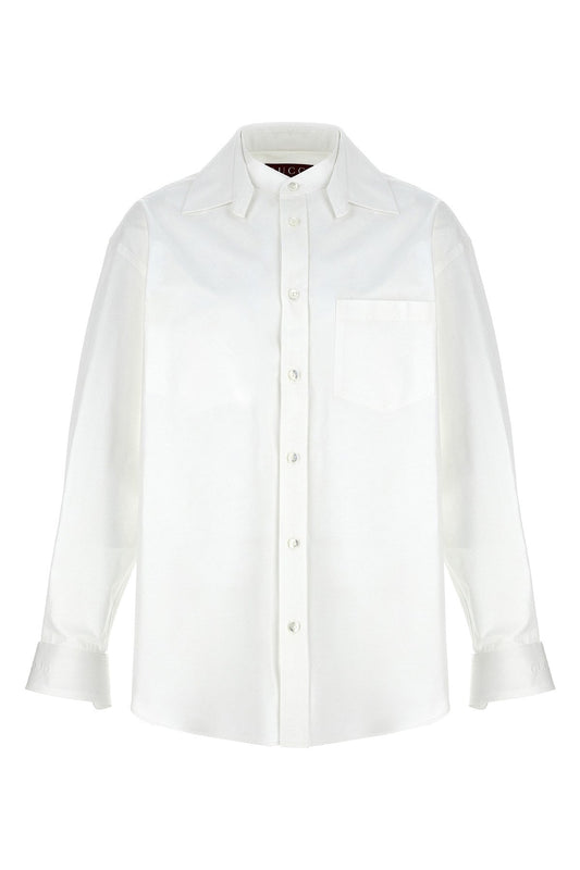 Gucci Men Double Collar Shirt