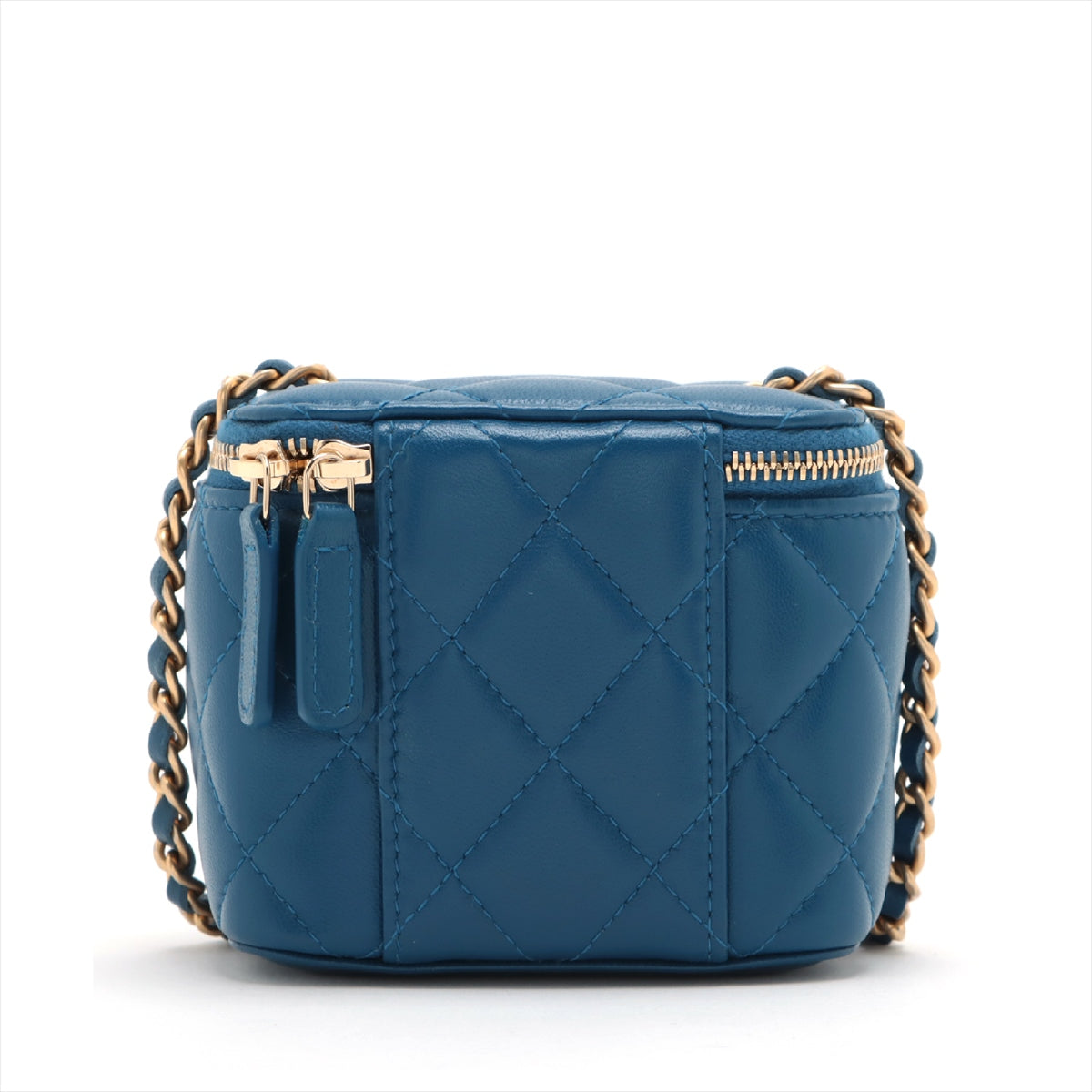 Chanel Matrasse  Chain Shoulder Bag Coco Ball Blue G