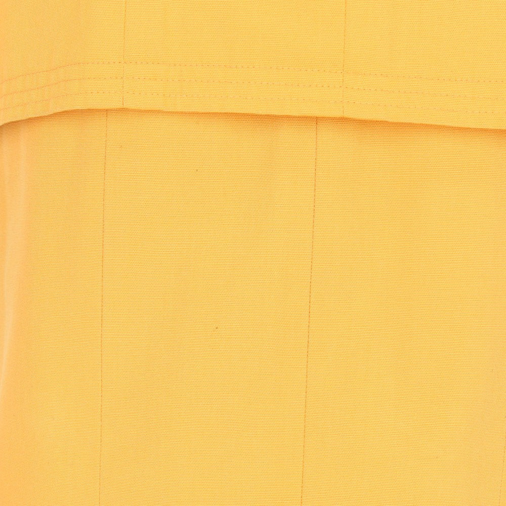Chanel Orange Cotton Skirt Suit - '90s