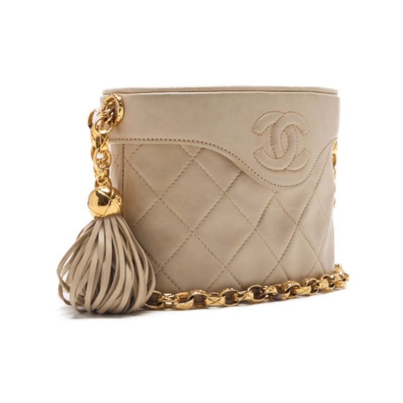 CHANEL CHANEL Matrasse Coco Visitor Chain Shoulder  Fringes  Beige (Gen Gold ) Shoulder Bag Mini Shoulder Bag  Bag Hybrid 【French】【 Ship】 Himalan Bookstore Online