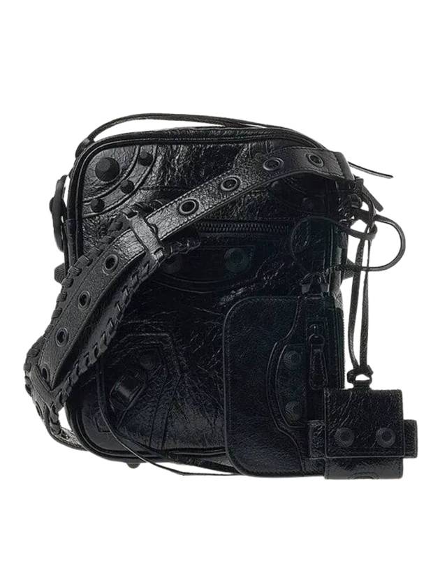Luxury Balenciaga  Le Cagole Crossbody Bag Black