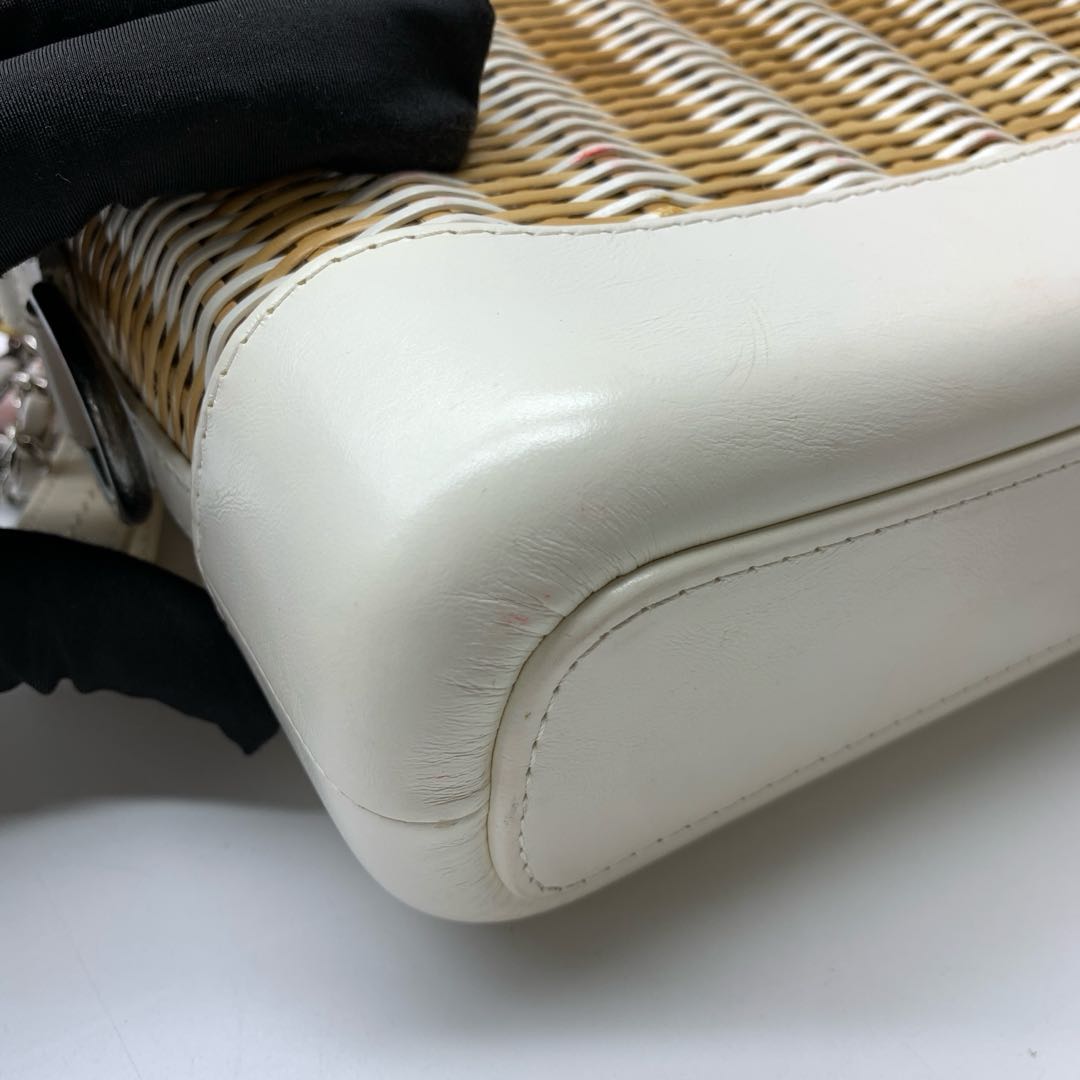 Chanel Gabrielle Wicker Shoulder Bag