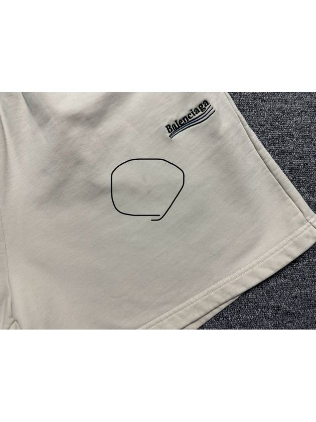 Luxury Balenciaga  wave logo shorts 28