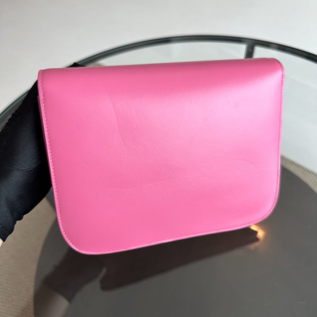 Celine Box Classic - Medium Smooth Calfskin Leather Pink GHW