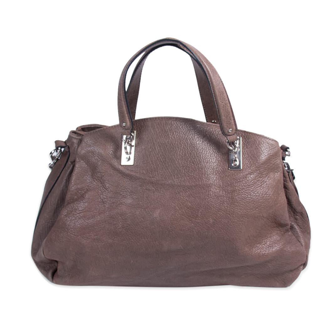 Céline Chain-Link Leather Shoulder Bag