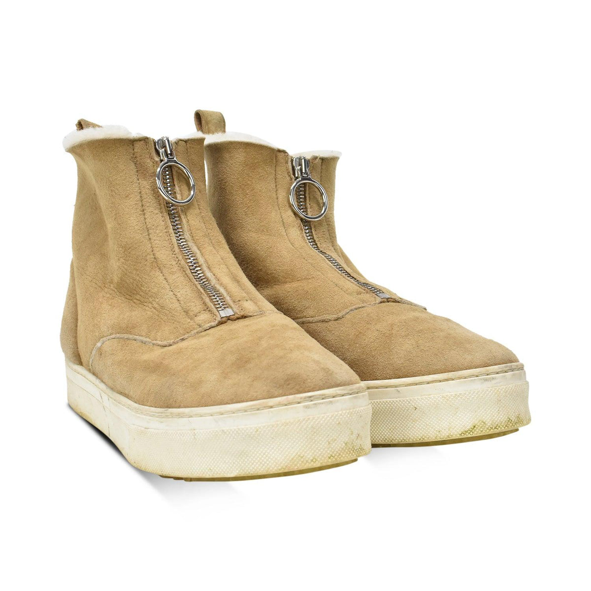 Celine Shearling Boots - Women's 37