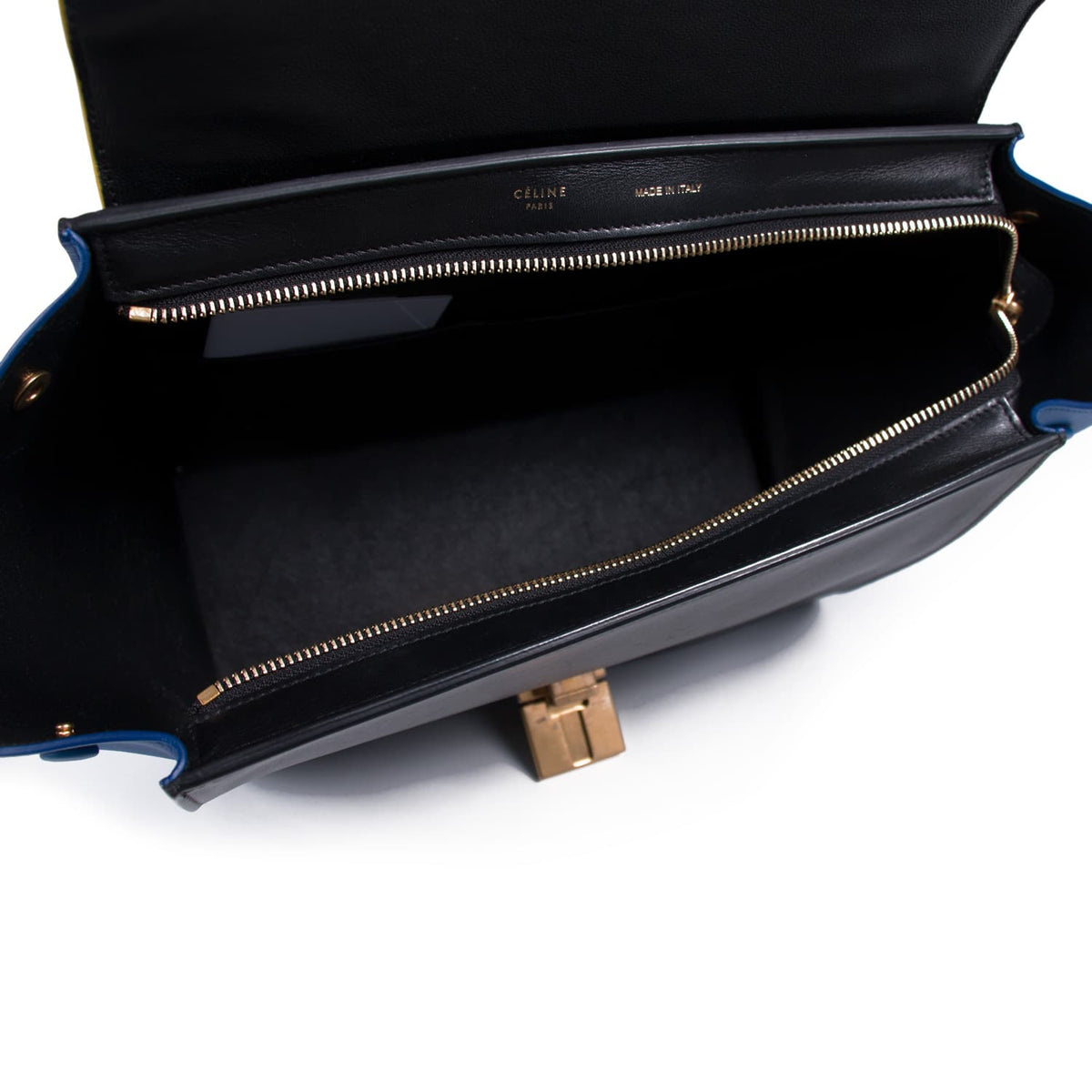 Celine Tricolor Trapeze Bag