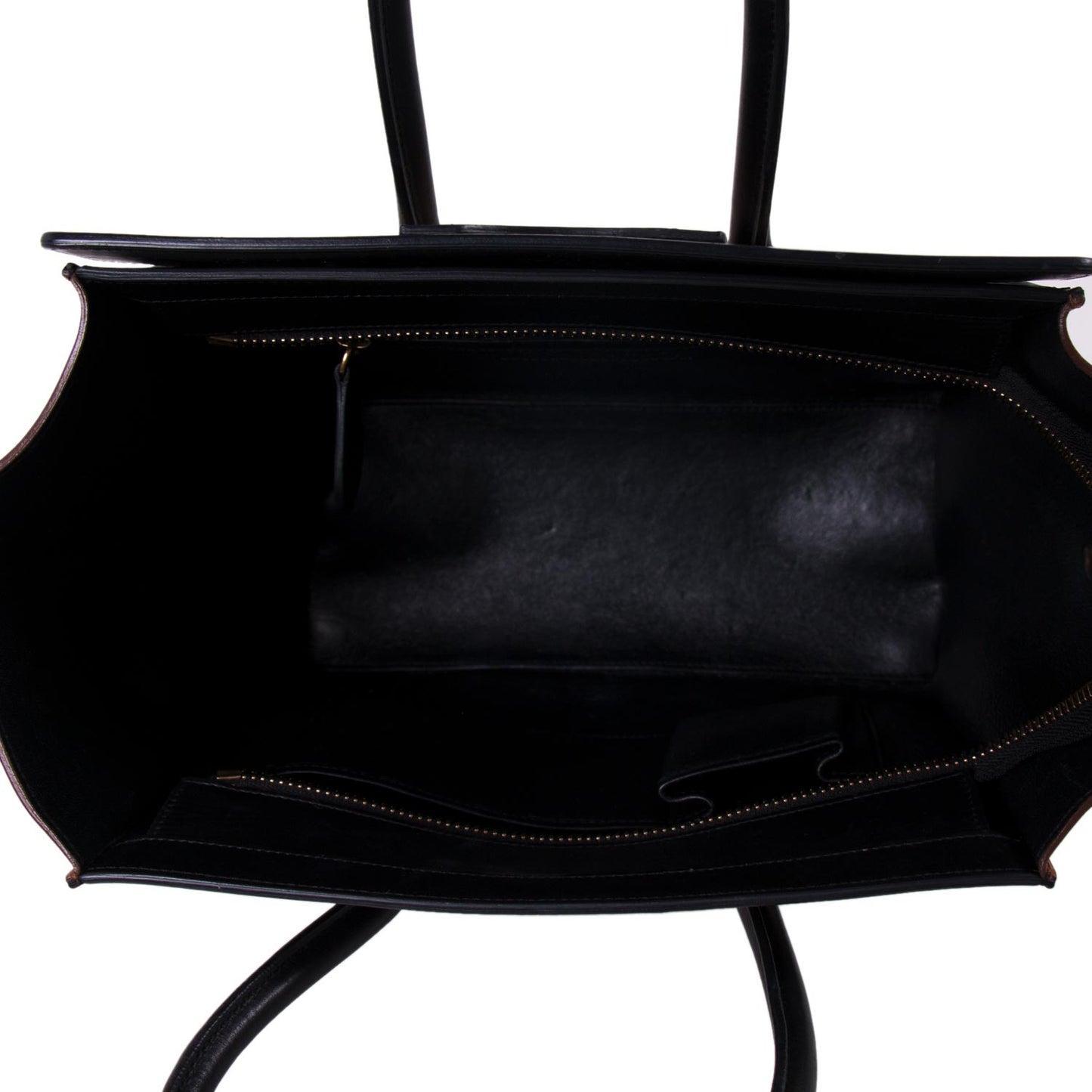 Celine Tricolor Micro Luggage Tote Bag