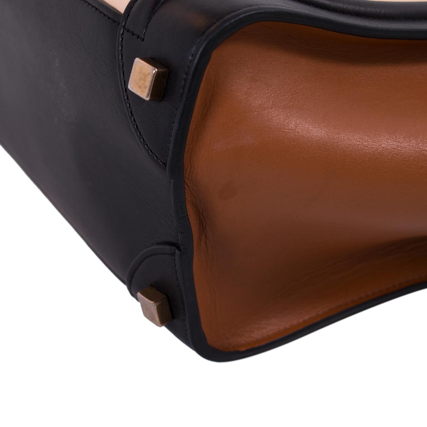 Celine Tricolor Micro Luggage Tote Bag