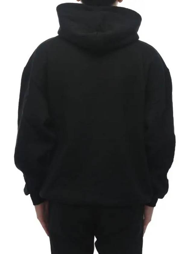 Luxury Balenciaga  Language Logo Hoodie Black