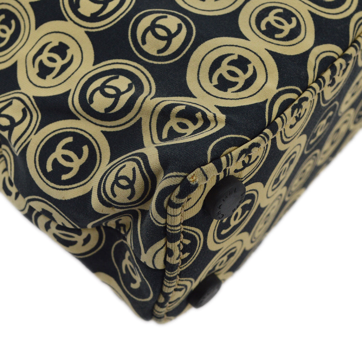 Chanel 2003-2004 Cotton Tote Handbag