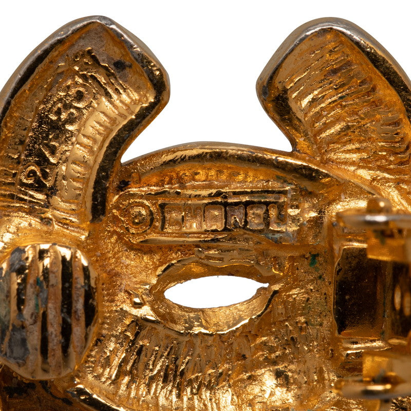 Chanel Vintage Coco Matrasse Earring G   Chanel