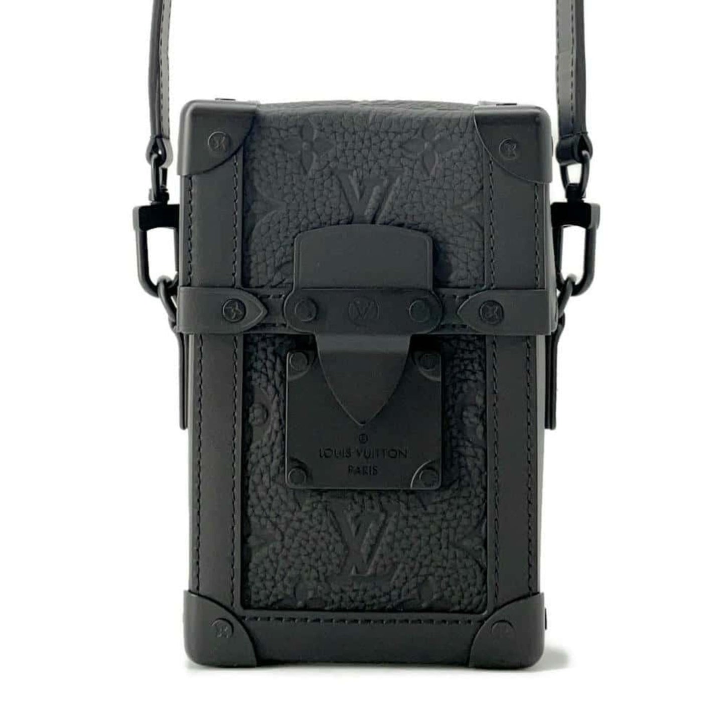 Louis Vuitton Monogram  Noir Leather Shoulder Bag