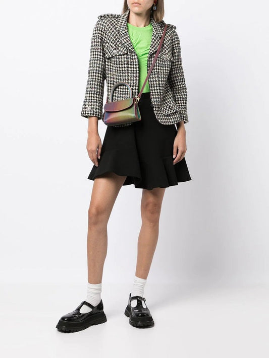 2006 Houndstooth Zip-Up Jacket