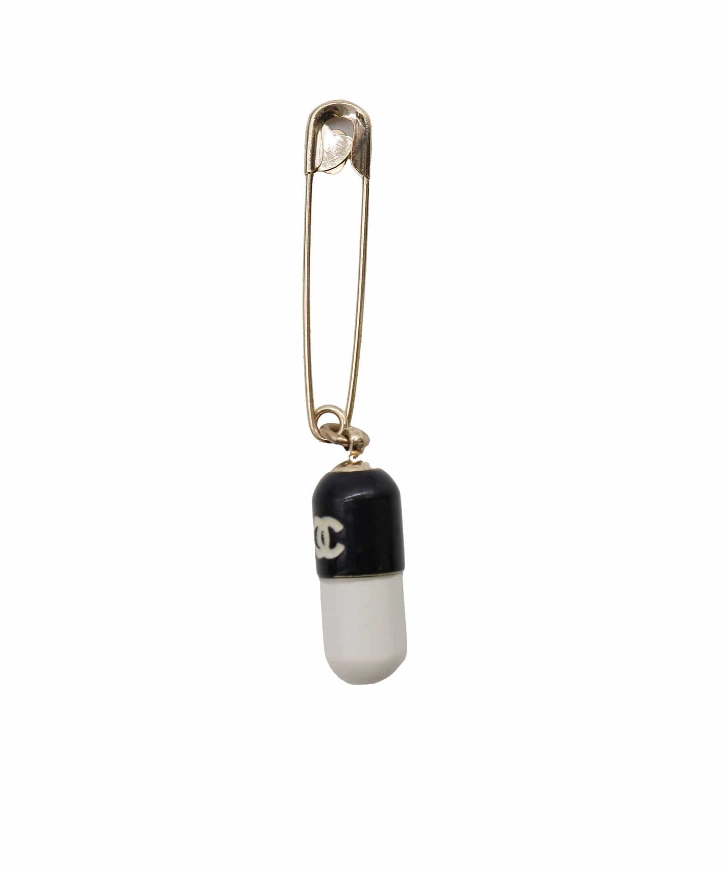 chanel 80's pill pin  DXBS2604