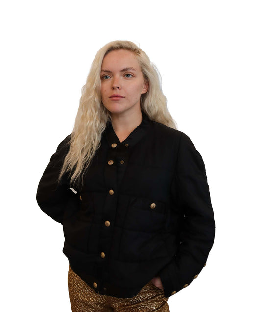 Chanel black down jacket - DXBS2548