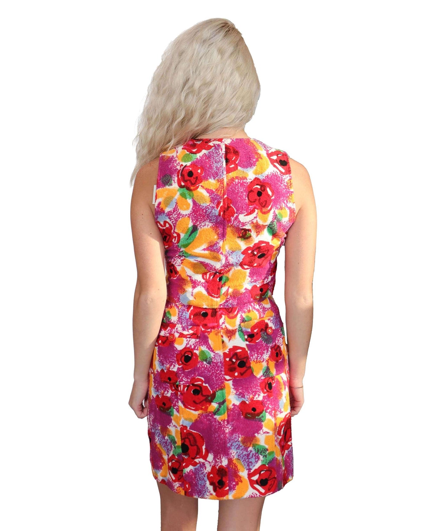 Chanel floral cotton set pink/ orange DXBS2537