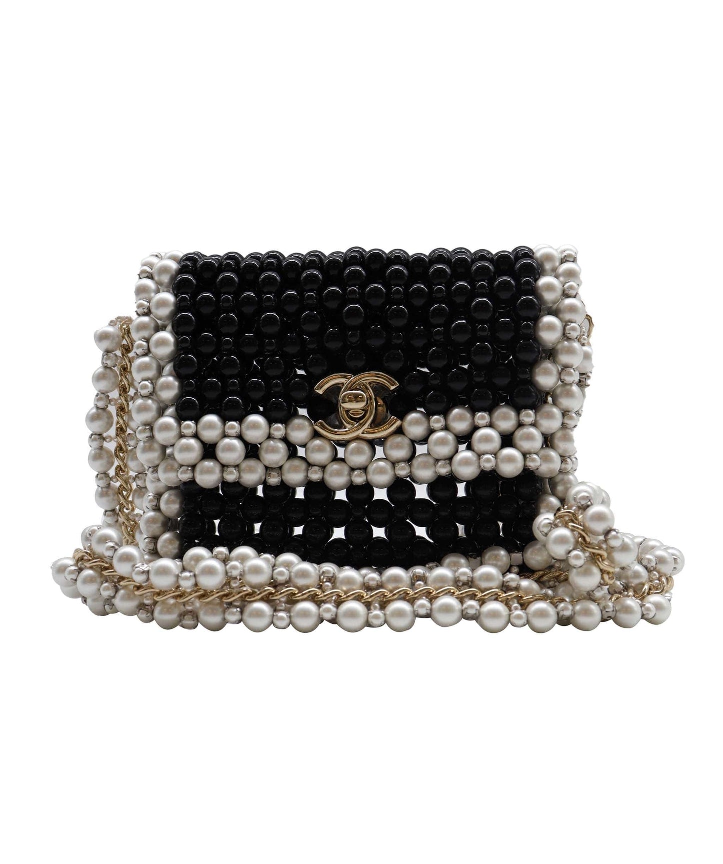 Chanel Crystal Pearl Beaded Flap - DXBS2531