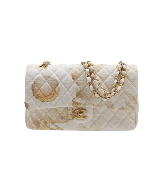 Chanel Denim Canvas Flower Classic Flap - DXBS2774