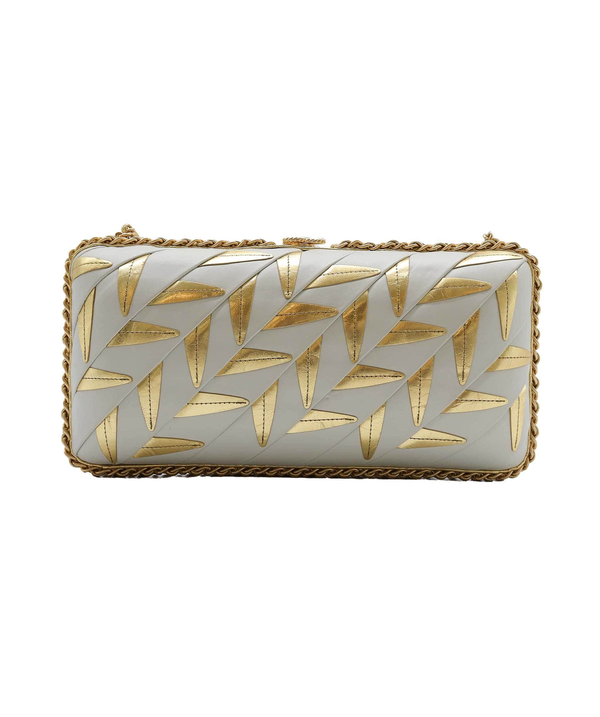 Chanel Gold Evening Clutch DXBS3000