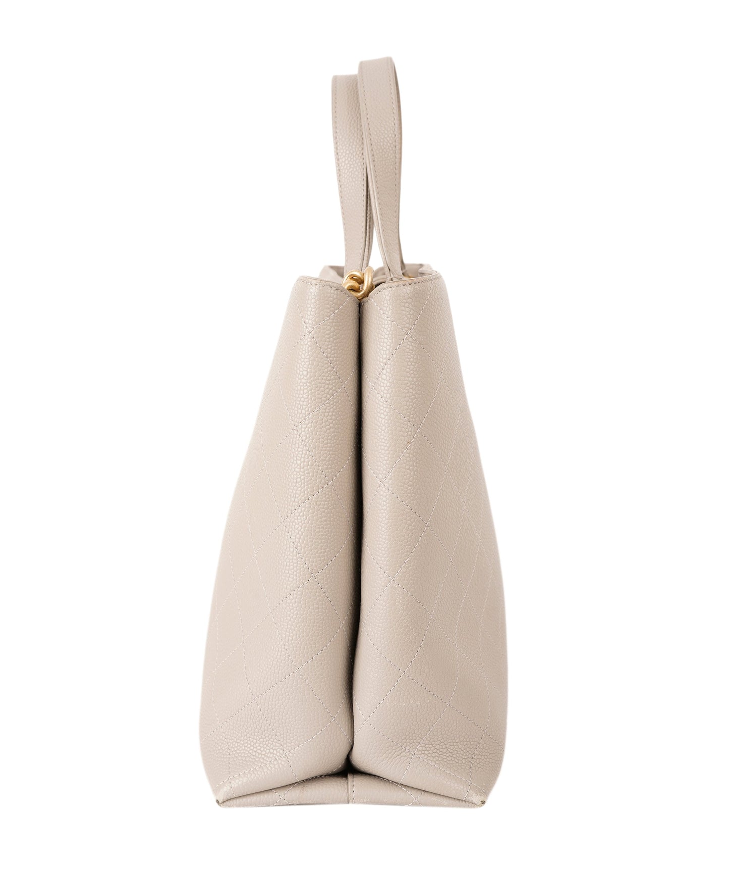 Chanel Grey Caviar Tote Bag ALL0868