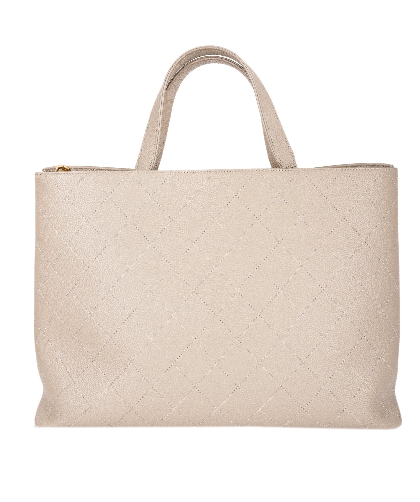 Chanel Grey Caviar Tote Bag ALL0868