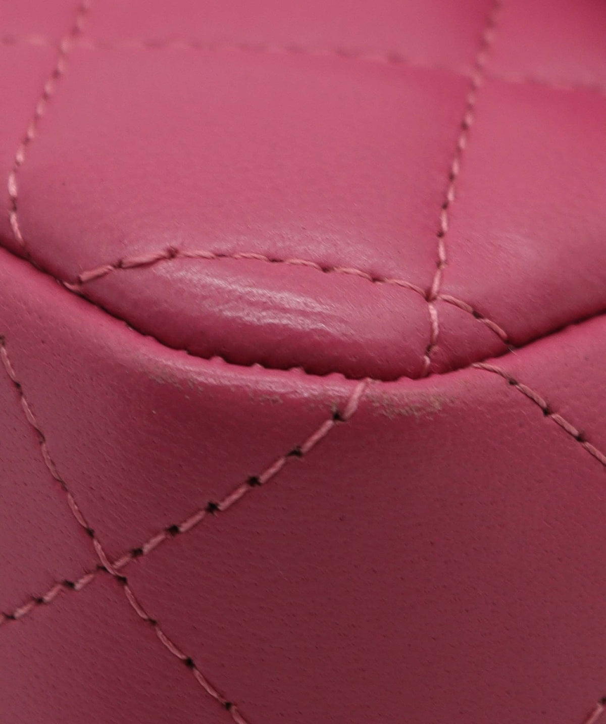 Chanel Mini 8" rec lamb GHW Hot Pink DXBS2336