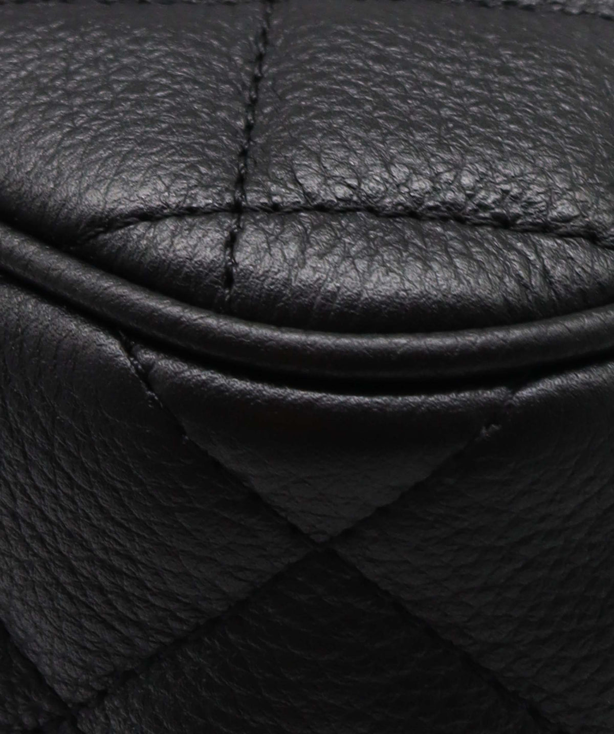 CHANEL QUILTED LEATHER LARGE BLACK CAVIAR CASUAL ROCK FLAP BAG RJC4442