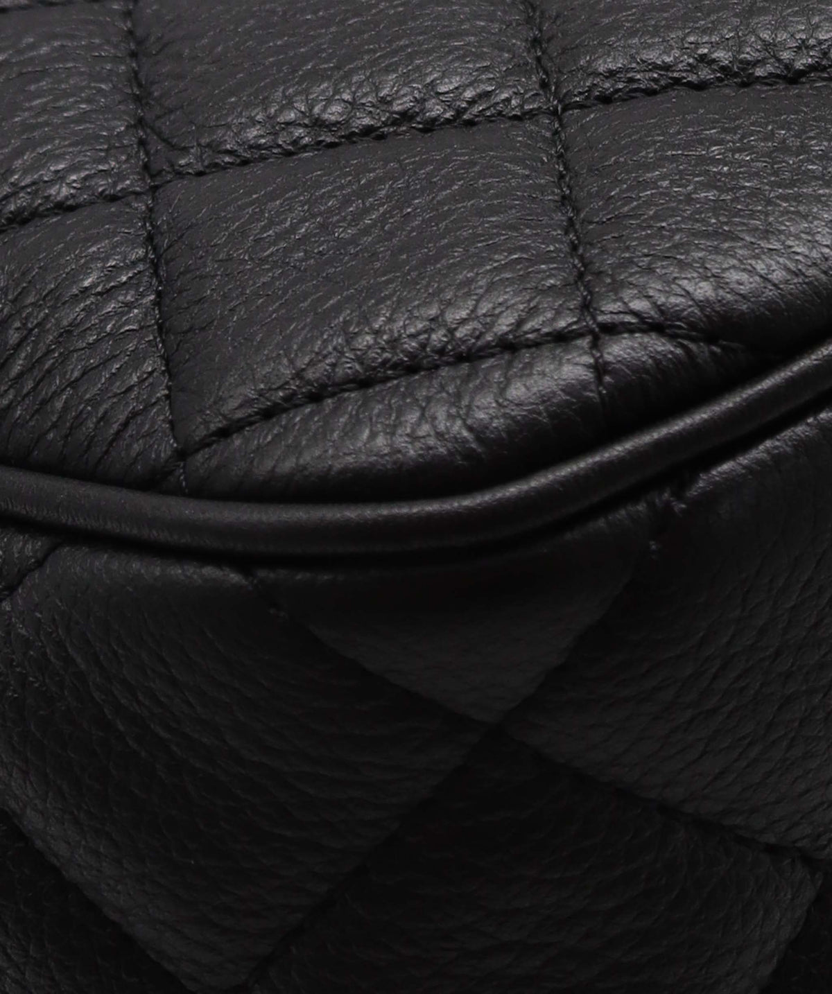 CHANEL QUILTED LEATHER LARGE BLACK CAVIAR CASUAL ROCK FLAP BAG RJC4442
