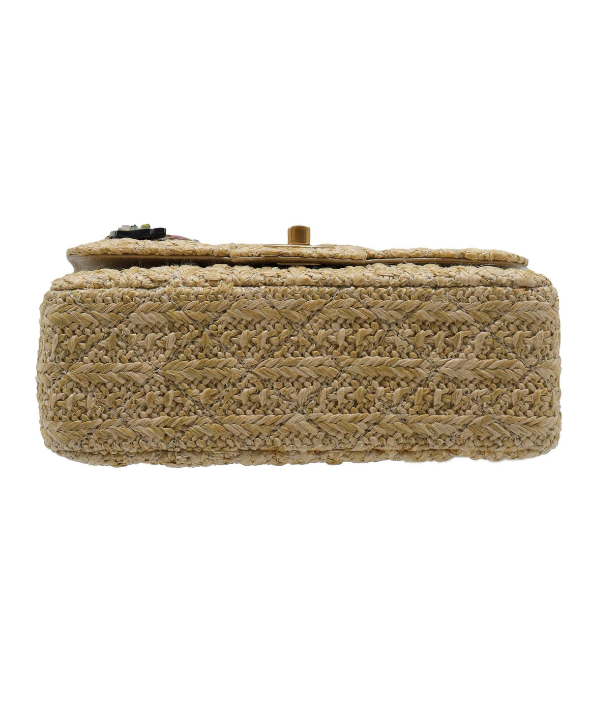 Chanel Raffia Med Classic Flap 2018 DXBS2767