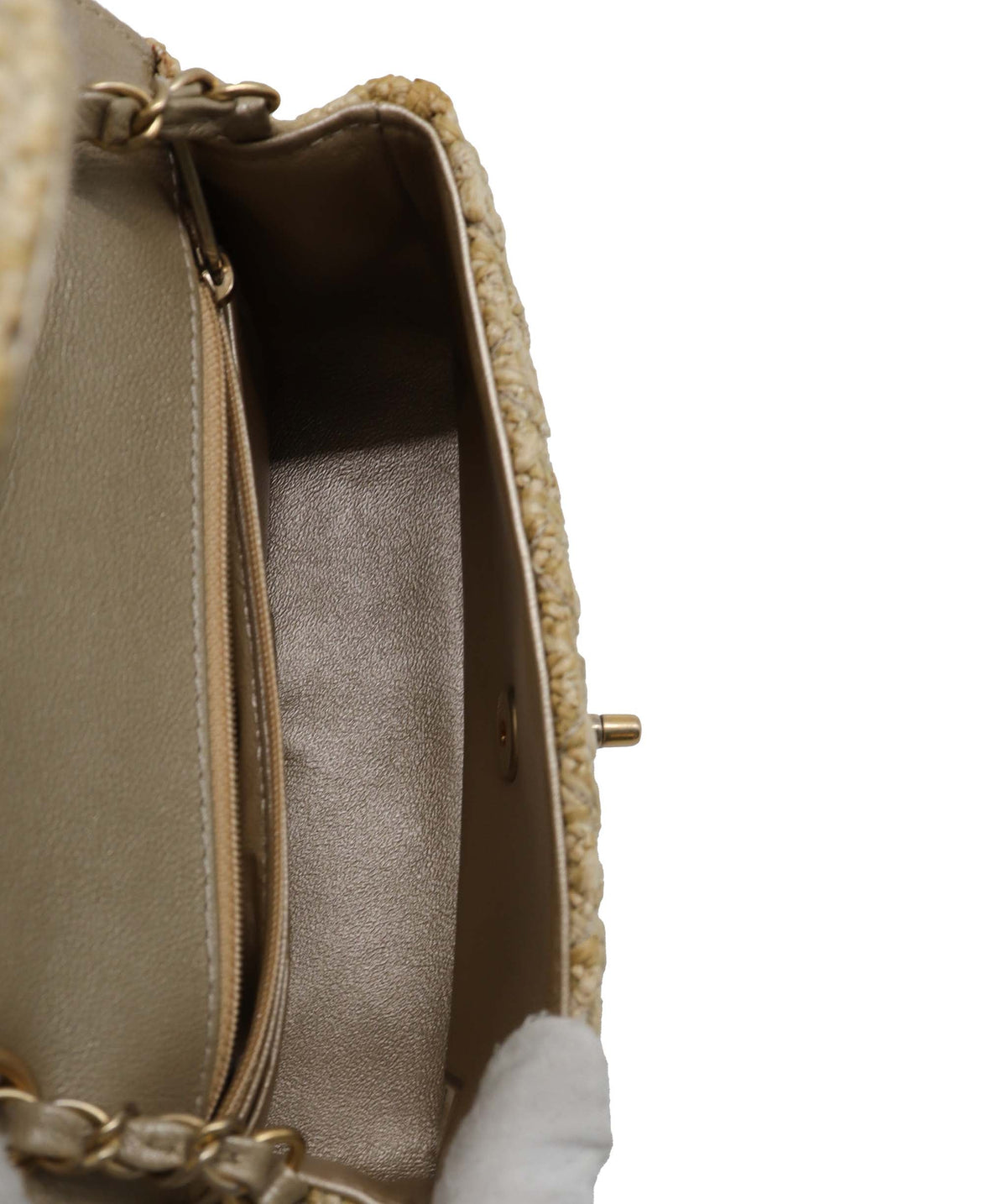 Chanel Raffia Med Classic Flap 2018 DXBS2767