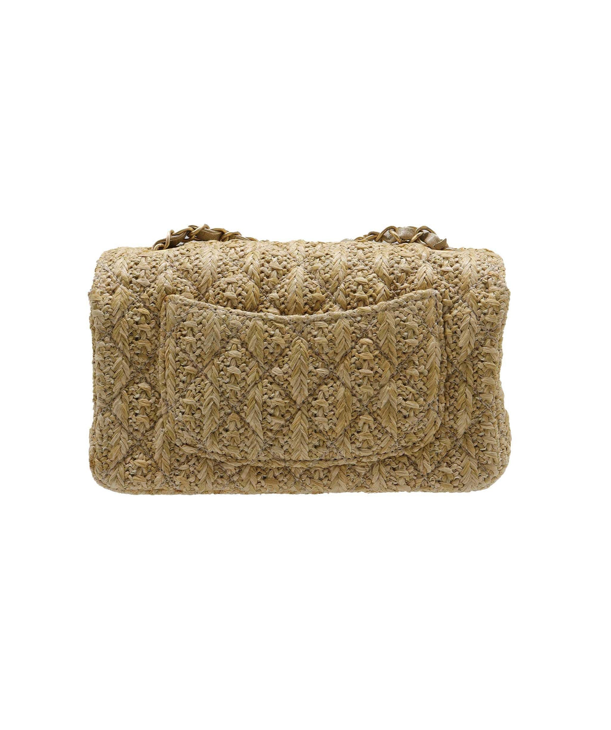 Chanel Raffia Med Classic Flap 2018 DXBS2767