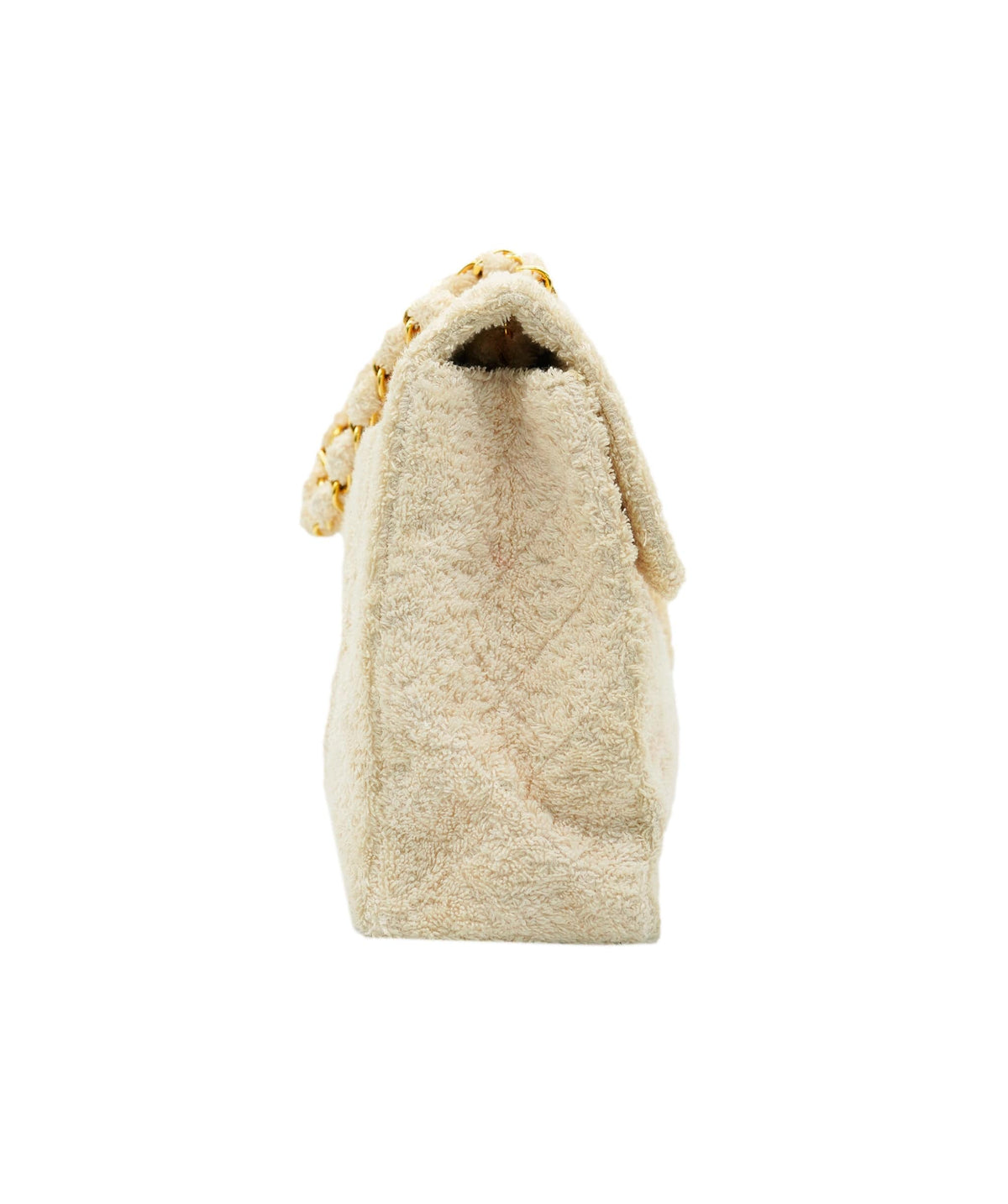 Chanel Super Rare CC Towelling Beige Maxi Bag ALL0914