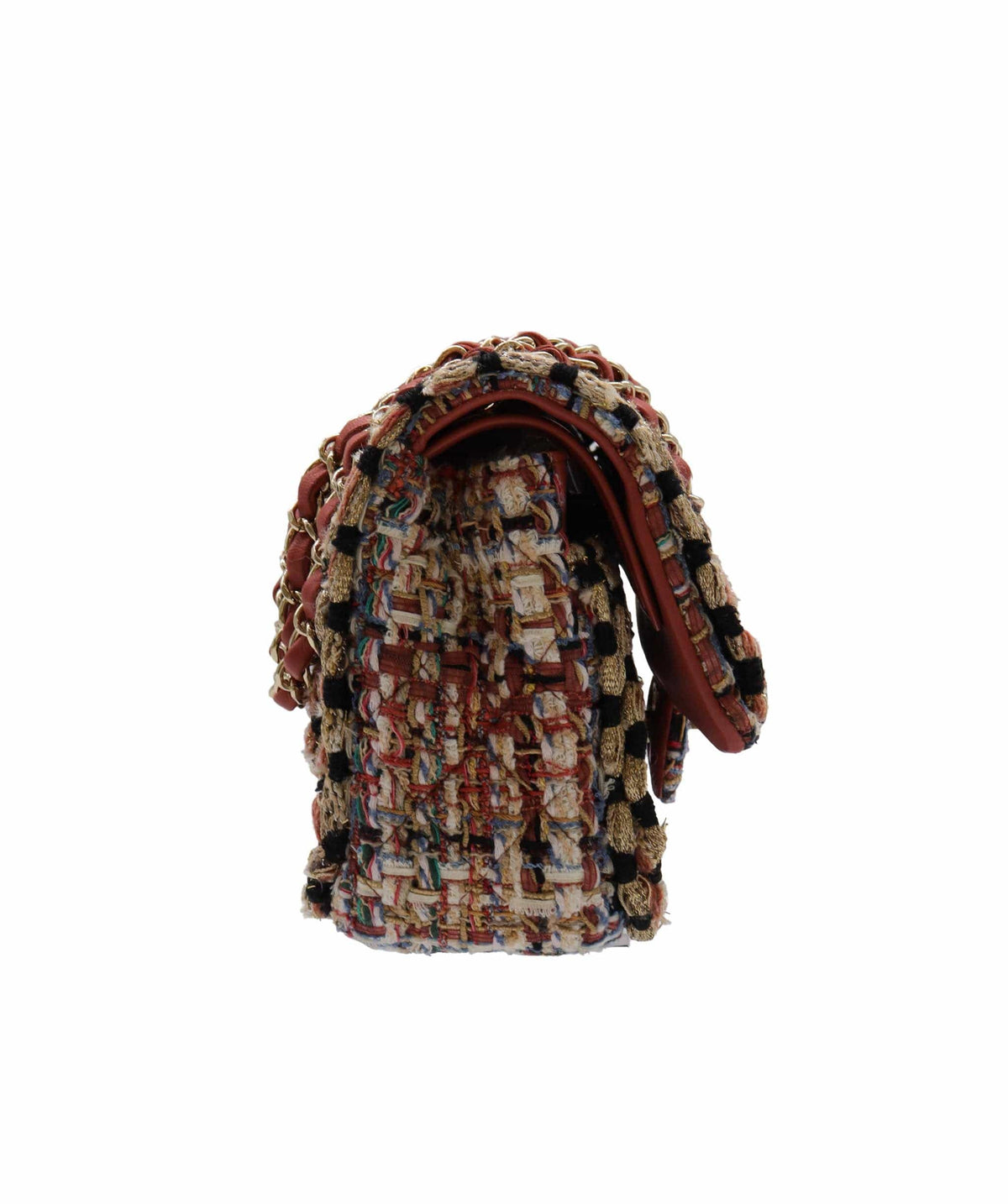 Chanel Tweed "plaid" multicolor Classic Flap - DXBS2773