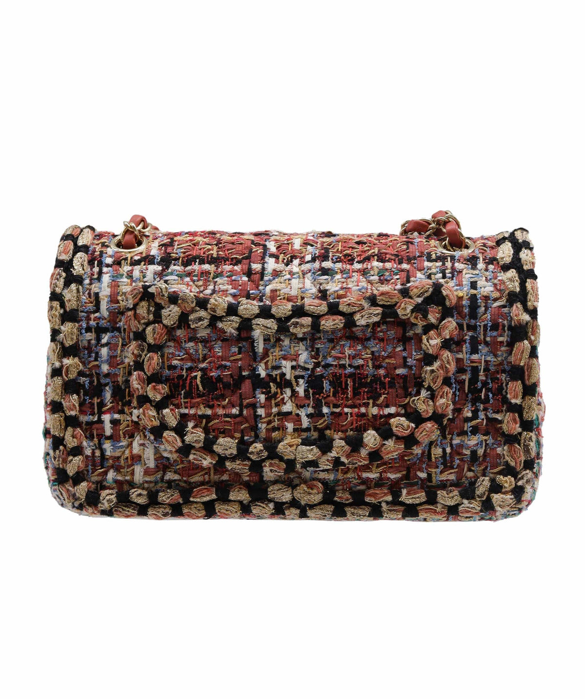 Chanel Tweed "plaid" multicolor Classic Flap - DXBS2773